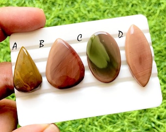 New Mexican Imperial Jasper Cabochon Loose Gemstone For Jewelry Making, AAA+ Natural Imperial Jasper Gemstone For Wire Wrap - 36789-36792