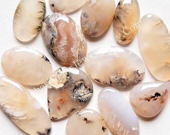 Tiger Dendritic Cabochon, Wholesale Lot Cabochon By Weight With Different Shapes and Size Cabochon Used For Jewelry Making