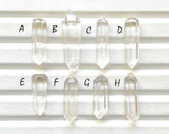 Clear Quartz Fancy Shape Raw Stick Loose Gemstone For Jewelry Making, Natural Clear Quartz For Wire Wrap And Handmade Jewelry - 31724-31731