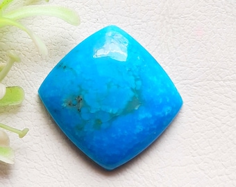 Natural Arizona Sleeping Beauty Turquoise Loose Gemstone |Size: 23x22x6| Natural Turquoise Gemstone  For Handmade Jewelry and Wirewrap  3349