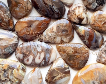Latest Rock Chalcy Cabochon Wholesale Lot By Weight With Different Shapes And Sizes Used For Jewelry Making And Wire Wrapping