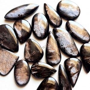 Top Quality Hypersthene Cabochon Wholesale Lot By Weight With Different Shapes And Sizes Used For Jewelry Making