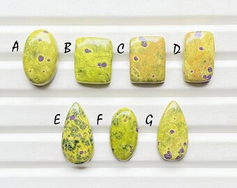 Atlantisite Cabochon Loose Gemstone For Jewelry Making, AAA+ Natural Atlantisite Gemstone Cabochon For Wire Wrap - 26289-26295