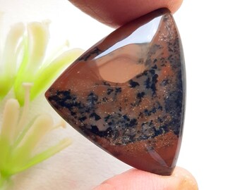 Honey Dendritice Cabochon Loose Gemstone, AAA+ High Quality Honey Dendritice Cabochon For Handmade Jewelry and Wirewrap - 23045-23048