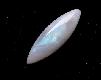 Natural Rainbow Moonstone Cabochon Loose Gemstone For Jewelry Making, AAA+ Natural Rainbow Moonstone For Handmade Jewelry - 20811-20814