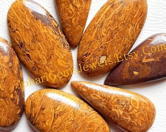 Natural Mariam Jasper Cabochon, Wholesale Lot Cabochon By Weight With Different Shapes And Sizes Used For Jewelry Making