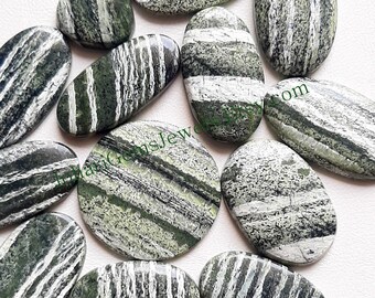 Green Swiss Opal Cabochon, Wholesale Lot Green Swiss Opal Cabochon By Weight With Different Shapes And Sizes Used For Jewelry Making