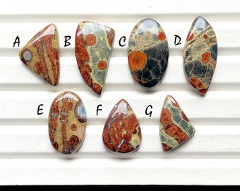 NEW Peanut Obsidian Cabochon Loose Gemstone For Jewelry Making, AAA+ Natural Peanut Obsidian For Handmade Jewelry & Wire Wrap - 26811-26817