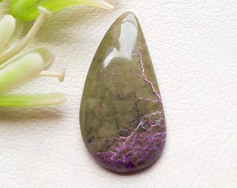 New STICHTITE PURPURITE Cabochon Loose Gemstone For Jewelry Making, AAA+ Natural Stichtite Purpurite Cabochon For Wire Wrap - 25629-25632