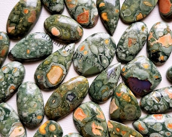 Rhyolite Gemstone Cabochon Wholesale Lot Cabochon By Weight With Different Shapes And Sizes Used For Jewelry Making