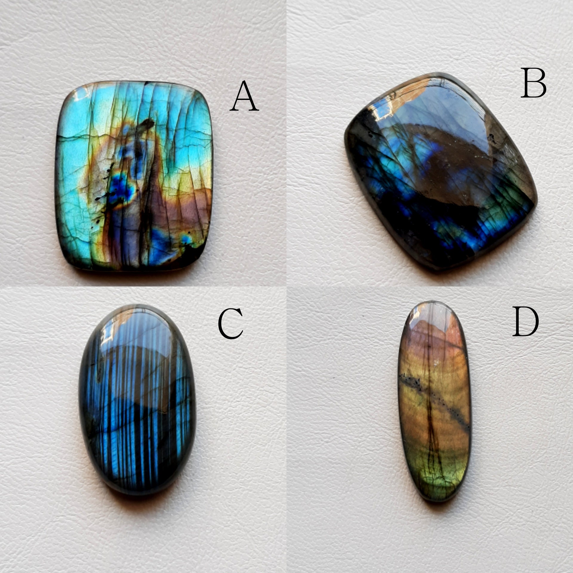 Necklace Pendant Labradorite Cabochon Loose Gemstone for Jewelry Making 58823 High Polish AAA+ Labradorite for Handmade Jewelry