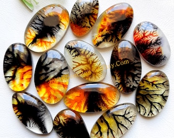 Scenic Agate Doublet Cabochon Wholesale Lot, AAA+ Synthetic Scenic Agate Doublet By Weight With Different Shape And Size For Jewelry Making