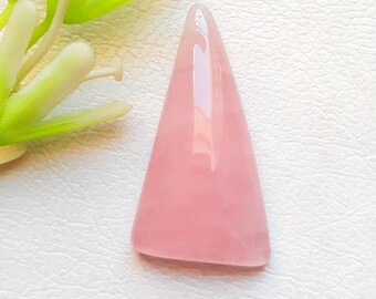 Rose Quartz Cabochon Loose Gemstone For Jewelry Making, AAA+ Natural Rose Quartz Cabochon For Wire Wrap And Handmade Jewelry - 22142-22145
