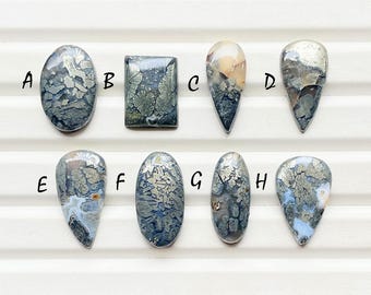 Marcasite Cabochon Loose Gemstone For Jewelry Making, AAA+ Natural Marcasite Gemstone For Handmade Jewelry And Wire Wrap - 27591-27598