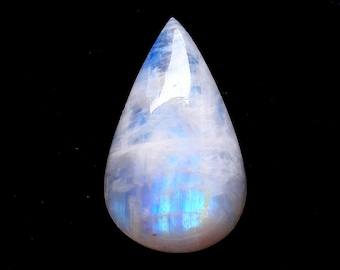 Top Quality Rainbow Moonstone Cabochon Loose Gemstone For Jewelry Making, Natural Rainbow Moonstone For Handmade Jewelry - 25155-25158