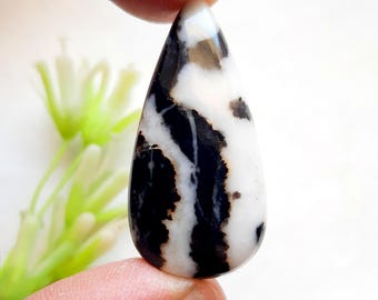 White BUFFALO TURQUOISE Cabochon Loose Gemstone For Jewelry Making, AAA+ Buffalo Turquoise For Handmade Jewelry And Wire Wrap - 23646-23649