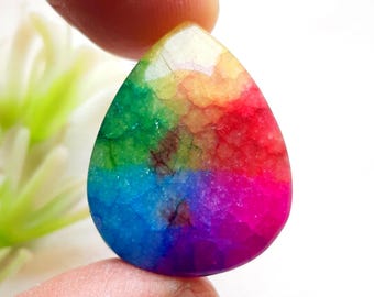 Solar Quartz Cabochon Loose Gemstone, Top Quality Solar Quartz Cabochon For Jewelry Making and Wire Wrap - 23833-23836