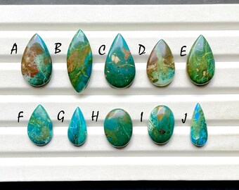 NEW Chilean Opal Cabochon Loose Gemstone For Jewelry Making, AAA+ Natural Chilean Opal Gemstone Cabochon For Handmade Jewelry - 29288-29297