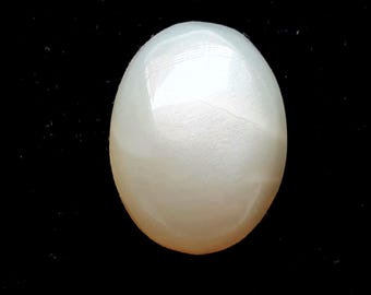 Natural White Moonstone Cabochon Loose Gemstone For Jewelry Making, AAA+ White Moonstone For Handmade Jewelry And Wire Wrap - 23962-23965