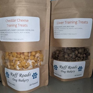 Dog Training Treats All Natural Homemade High Value Made Fresh to Order image 1