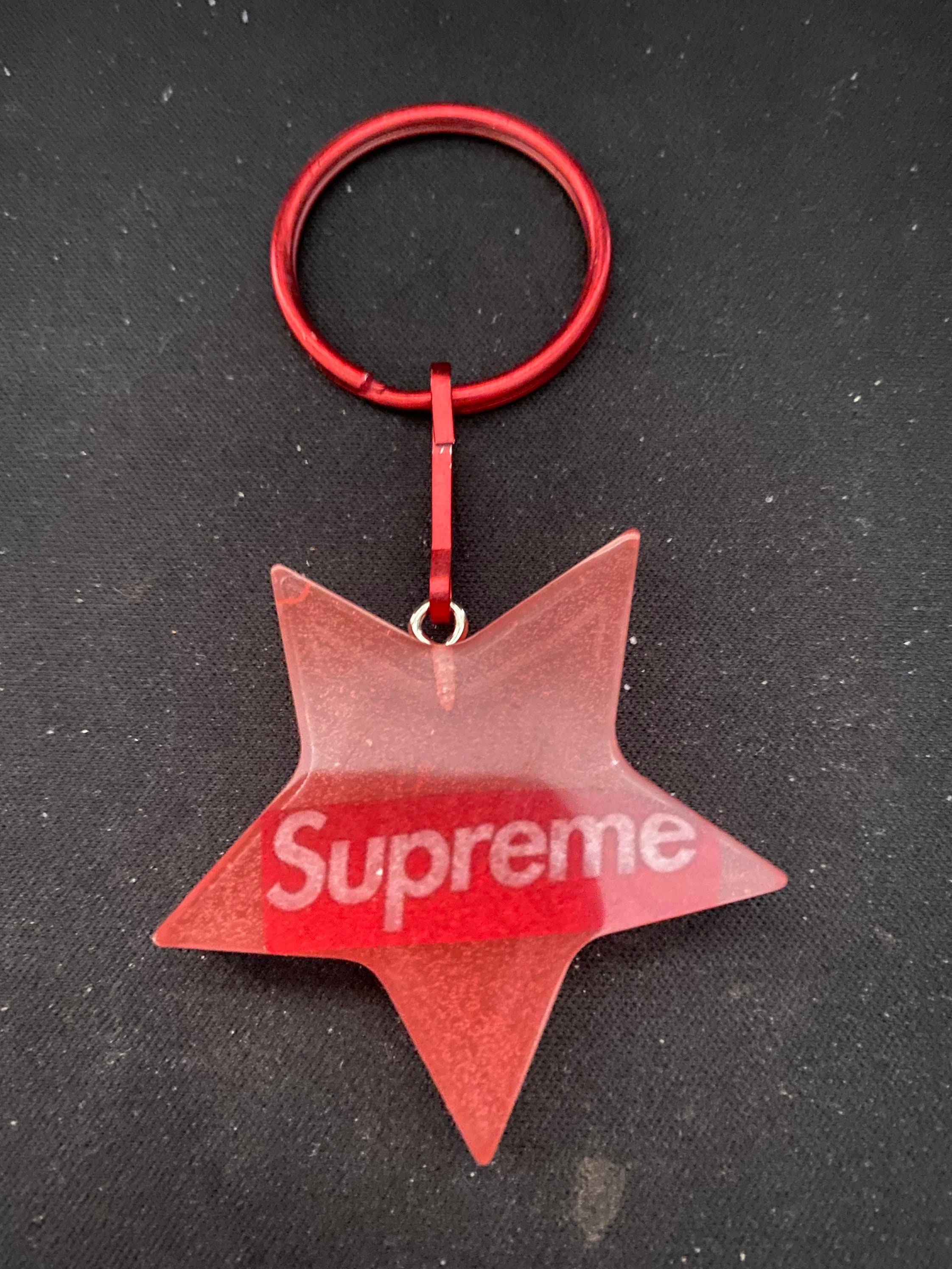 Star supreme keychain Etsy