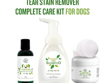 Kit completo quitamanchas para perros y gatos: ¡elimina las manchas en 7-10 días! / Pawpurity