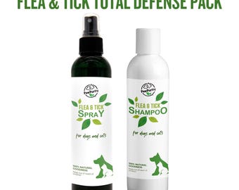 Defensa natural contra pulgas y garrapatas: Champú y spray repelentes que mantienen alejadas las plagas de forma segura / PawPurity