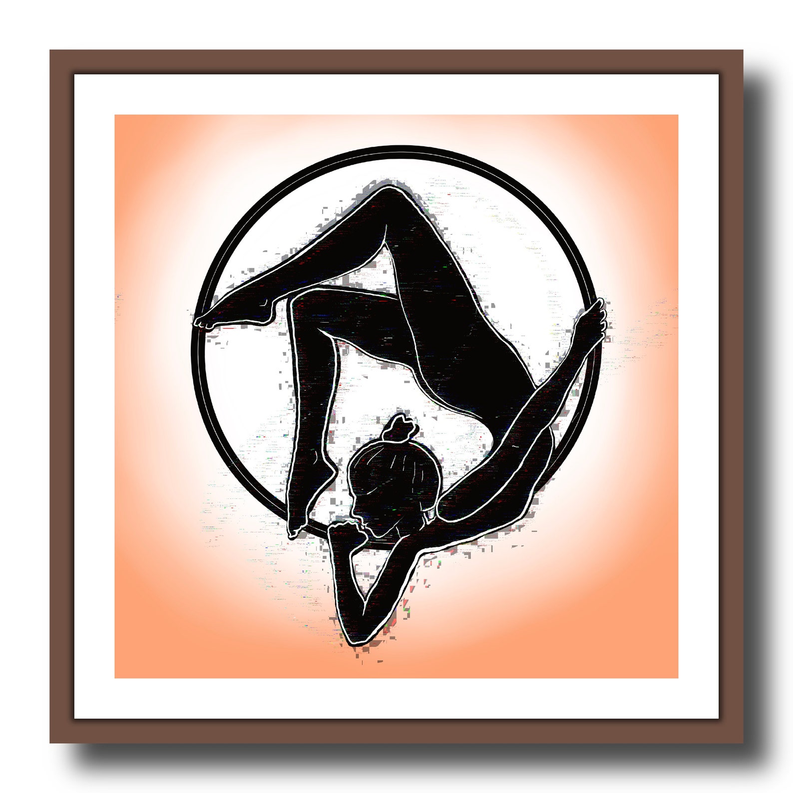 Yoga Gifts Yoga Wall Decor Modern Wall Art Yoga Rooms Art | Etsy