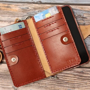 Personalisierte Premium Leder Galaxy S25 Edge S25 Ultra S24 Ultra S24 S23 S24 FE Silikonschutz, Kartenfach, 130 cm Schultergurt