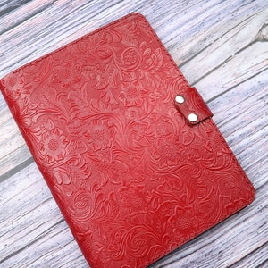Custodia in pelle per custodia Paperwhite di 11a generazione personalizzata, custodia per Kindle Oasis di 10a generazione, custodia per Kindle Oasis di 9a generazione, copertina per ereader pieno fiore in pelle