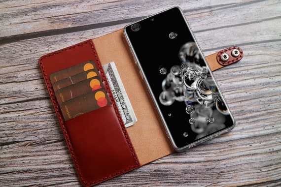 thumbnail image 2 of Motorola Edge 30 Neo Flip Folio Case – Leather Wallet Cover With Card Slot & Kickstand 2 of 5