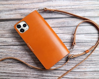 Crossbody strap Wireless Charging Pixel 10 Pro XL,9a,9 Pro XL,8a/7a/7 Pro/6a/6 PRO/8Pro leather case wallet Tooled Full Grain Leather Yellow