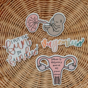 Labor and Delivery Nurse Sticker Pack