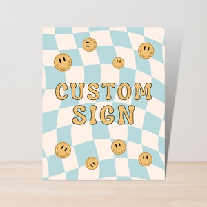 One Happy Dude Custom Sign, One Happy Dude Sign, 1st Birthday Custom Sign, Editable Printable