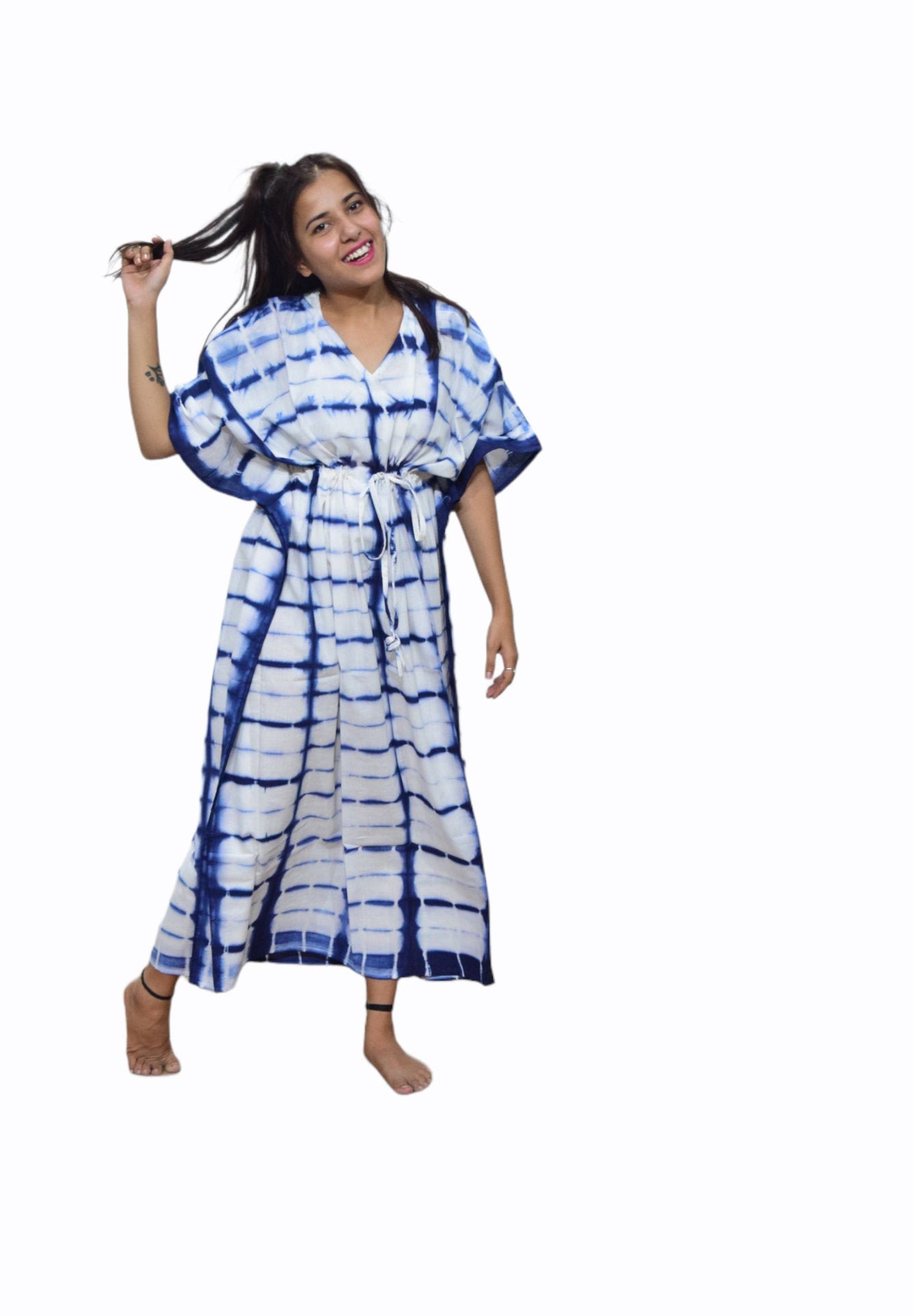 cotton kaftans plus size