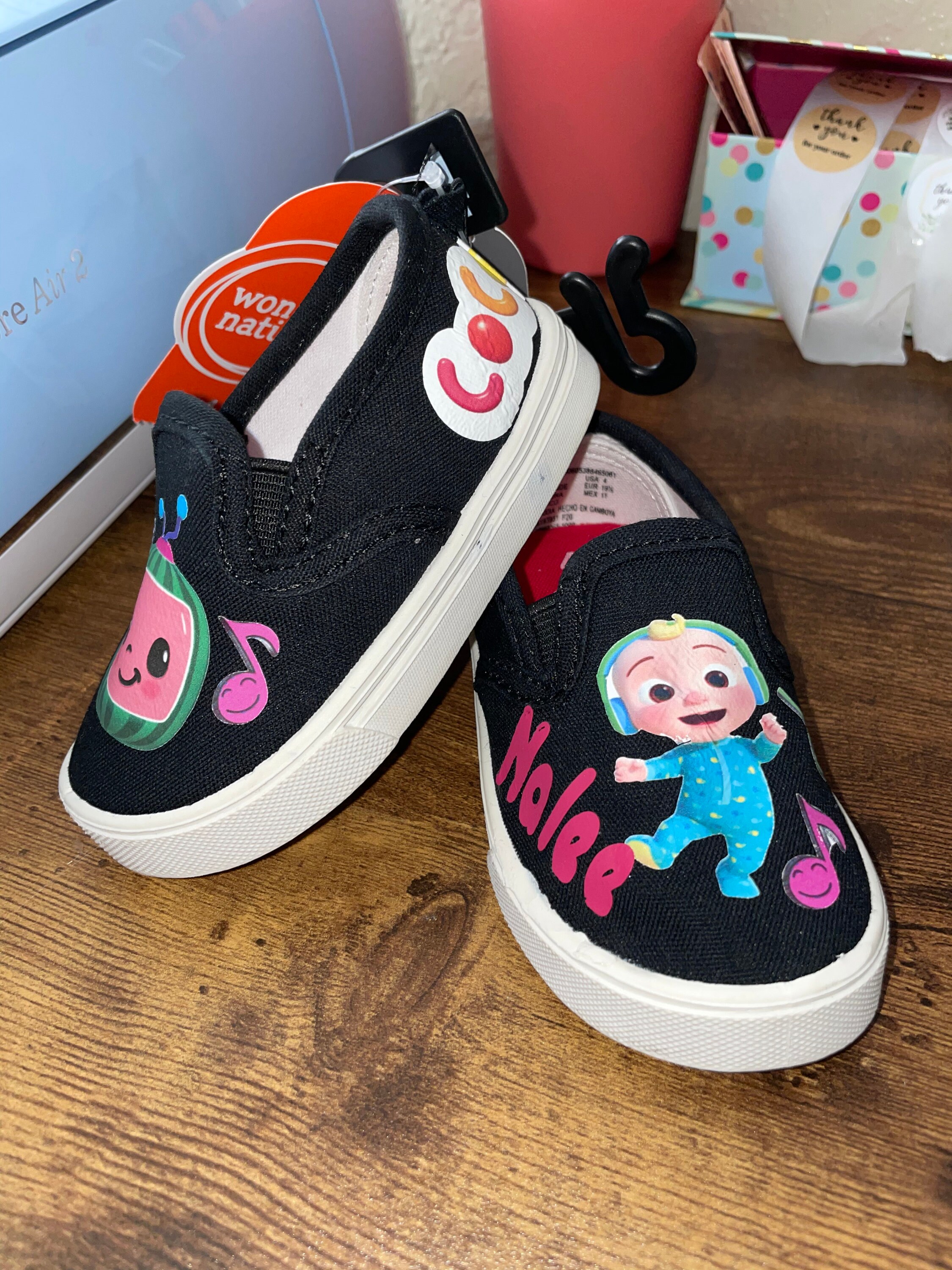 custom cocomelon shoes