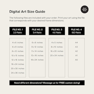 Reusable files make it easy to refresh your space or reuse the print in different rooms and displays.