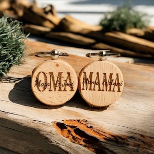 Schlüsselanhänger in Geschenkbox Geschenk Oma Opa Mama Papa Enkel Kinder für den der alles hat