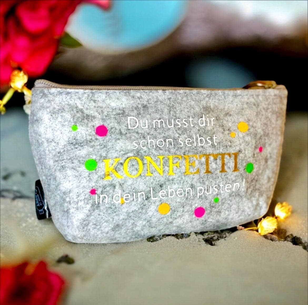 Kleine Tache als kosmetiktasche Schminktasche Kulturtasche mit