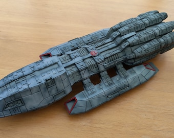 Modelo Battlestar Pegasus impreso en 3D