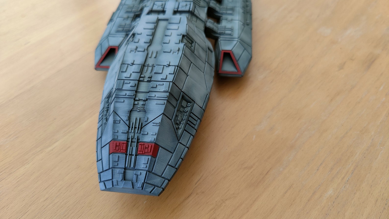 3D Printed Battlestar Pegasus Model Etsy
