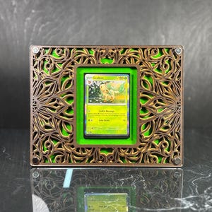 Premium Aufsteller für Sammelkarten (MTG, Pokemon, Flesh und Blood) mit Acrylglas | Magic The Gathering Anzeige | TKG Rahmen