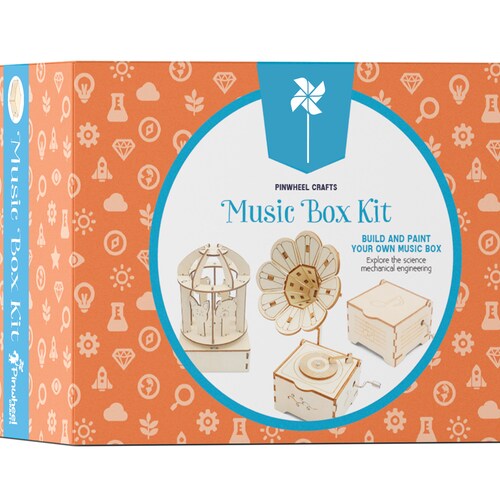 Music Box Stem Kit Diy Arts and Crafts STEM Projects for Kit Etsy
