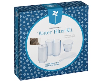 DIY Water Filter Science Kit: STEM Educational Experiment for Kids