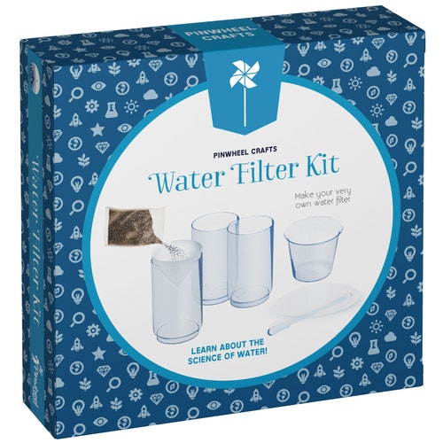 DIY Water Filter Science Kit: STEM Educational Experiment for Kids