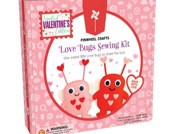 Love Bugs Sewing Kit: Beginner-Friendly Sewing Fun