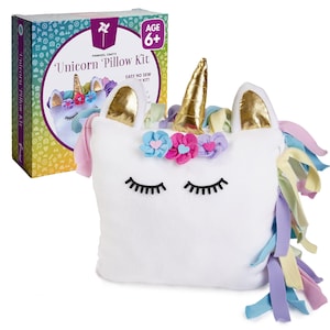 DIY Unicorn Pillow Craft Kit: No-Sew Kids Activity (Ages 4-8)