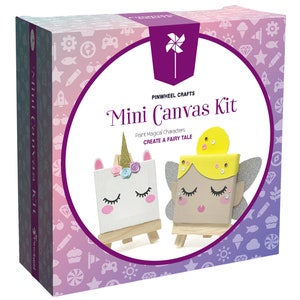 Mini Canvas Art Kit: DIY Craft Project for Kids