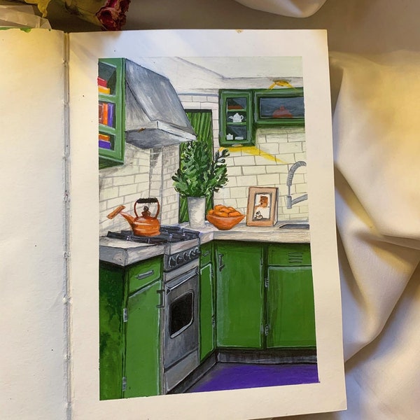 Art Print - Dakota Johnson's Kitchen