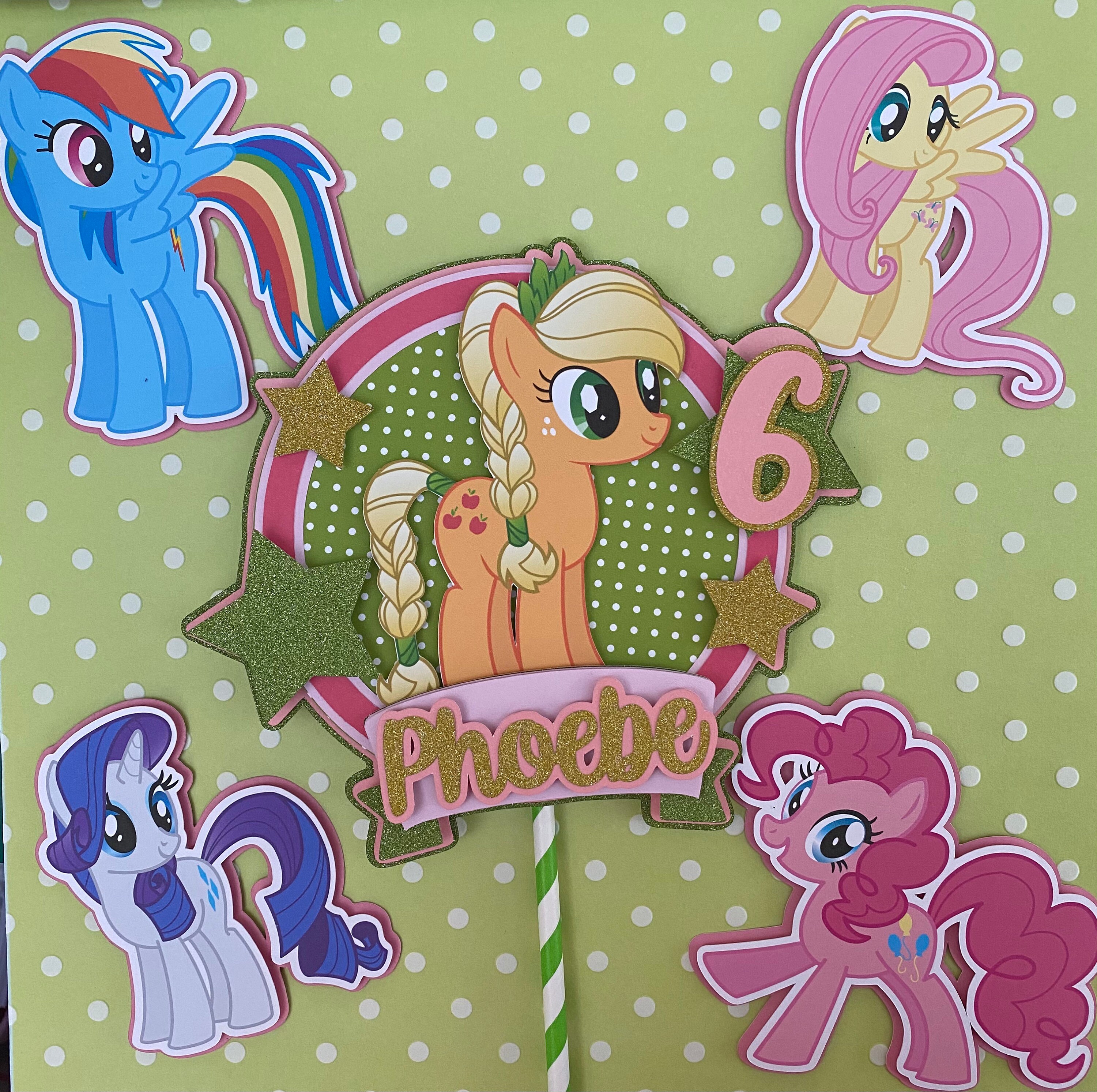My Little Pony Cake Topper Collection. Etsy UK